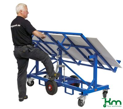 Vagn med vändskiva 500 kg