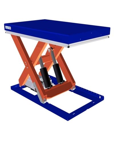 Enaxlat lyftbord i T-serien 3000 kg plattformsstorlek 1300 x 800 mm