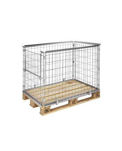 Pallburar för EUR-pallar 1220x820x870mm, 800 kg