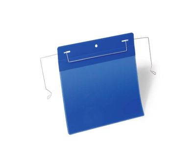 Plastficka A5 med metallhållare Plastficka A5 med metallhållare