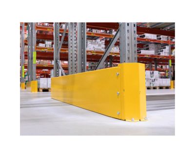 Stötskydd för 2-sidigt hyllgavelfäste