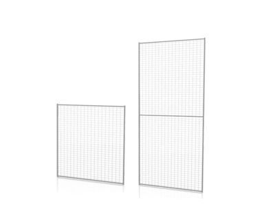 Bakre skyddsnät för pallställ