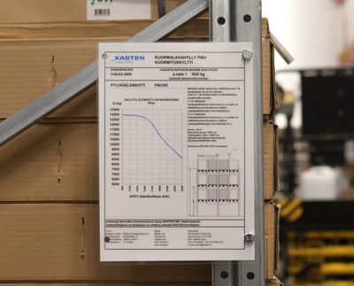 Lastplatta P90 för pallställ