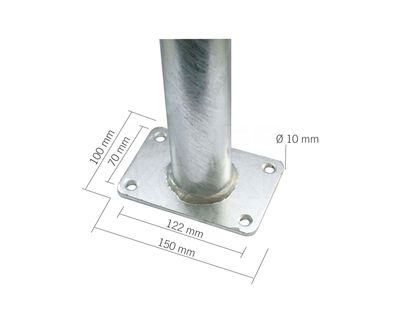 Bollard fästbultar 4 st Bollard fästbultar 4 st