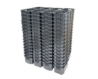 Arca flyttlåda 52 l 600x400x300mm, grå