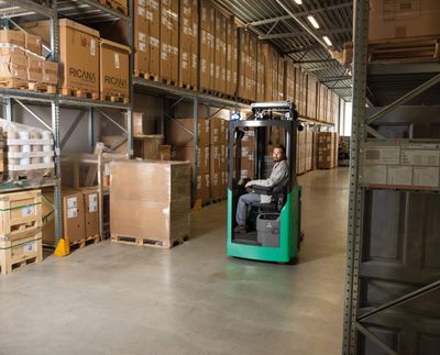 Mitsubishi AXiA EX Staplande gaffeltruck