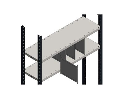 Avdelningsskivor för Kasten S90 förvaringshylla