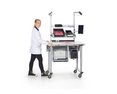 Treston PowerX batteridrivna mobila arbetsstationer Treston PowerX batteridrivna mobila arbetsstationer