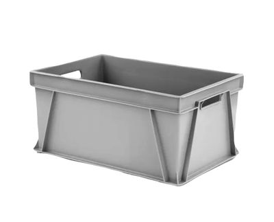 Eurobox 55l Grå Bärbara fack