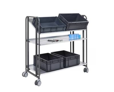 Lådbil 168-L, 3 våningar 1277 x 638 x 1300 mm Lådbil 168-L, 3 våningar 1277 x 638 x 1300 mm
