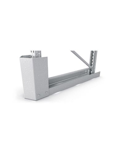 Skydd för främre stolpe på golvskena Skydd för främre stolpe på golvskena