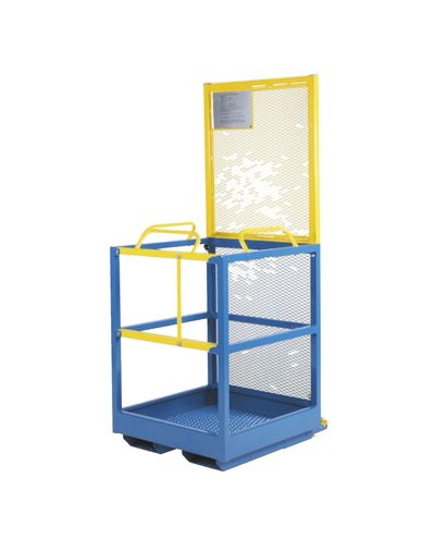 Personlig kundkorg för 1 person 800 x 1200 x 1990 nyttolast 250 kg
