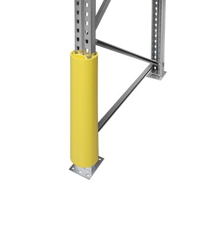 Flexibelt krockskydd för främre stolpe Flexibelt krockskydd för främre stolpe