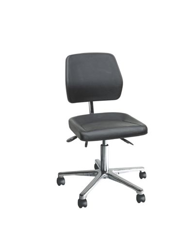 Industristol CAT 140 mm med gasfjäder, på hjul Industristol CAT 140 mm med gasfjäder, på hjul